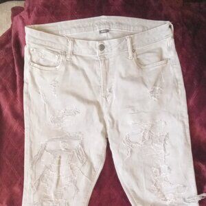 Men's 36X30 Air flex+ AE  distressed Denim